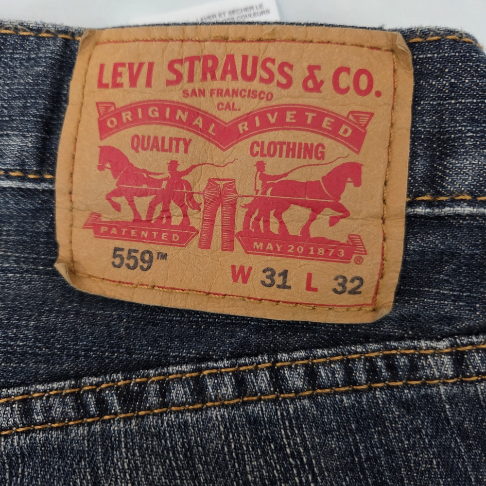 Levi's 559, 31x32, Dark Blue Straight Jeans